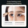 Нагретые ресницы, Артефакт для завивки ресниц, Зарядка, Долговечная фиксация, Портативный прибор для завивки ресниц двойного назначения, Триммер для бровей
