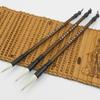 6pcs/set Stationery Student Chinese Calligraphy Brown Weasel Hair Writing Brush Brush Pen