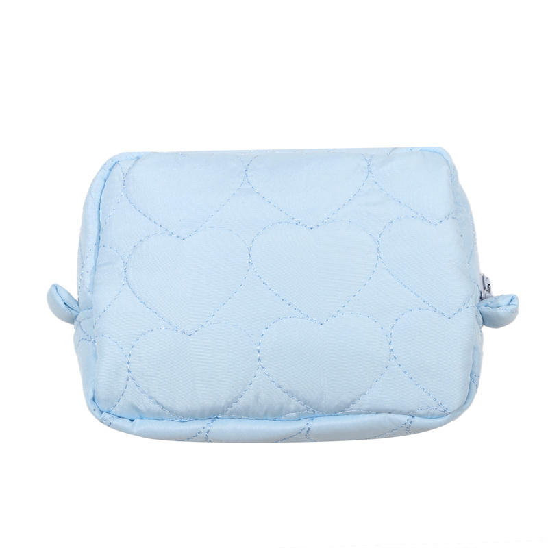 1 шт. Косметичка Love Heart, мини-квадратная женская сумка для хранения, гигиенические сумки для хранения салфеток, дорожная коробка для хранения, сумка для косметики