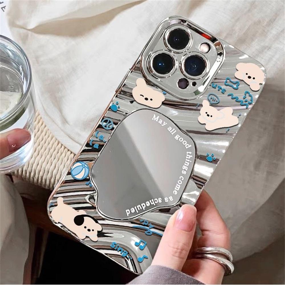 Чехол-зеркало для макияжа для iPhone 11 13 16 Pro Max iPhone 14 15 12 13 Pro Max 16 Plus 13 Pro Samsung A55 A54 A15 A12 A52S A34 A14 A30S A53 A52 A50