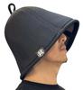 BSH Original Black Triple Structure Mesh Material Large Size Sauna Hat Unisex Loose