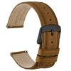 [WOCCI] ремень для часов 22 мм сменный ремешок для часов винтажные кожаные ремешки для часов быстросъемная пряжка светло-коричневого/черного цвета