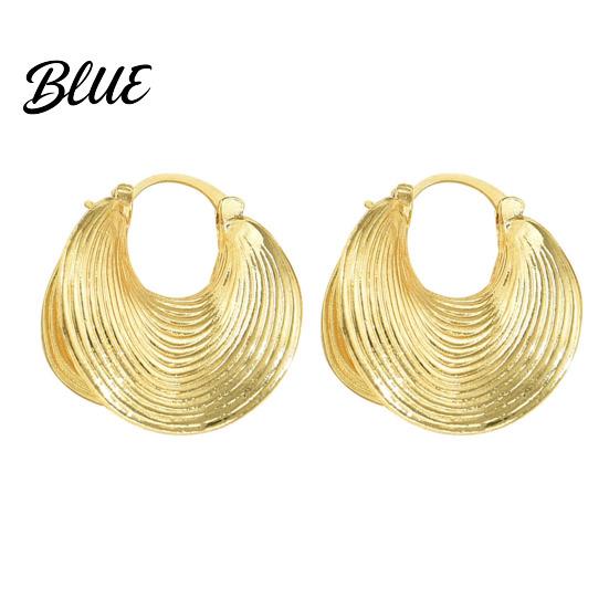 Earrings 1 Pair Women Face Brightening Mini Reflector Design Dual