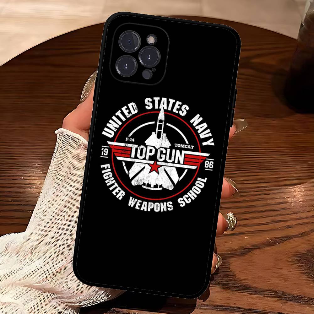 Top Gun Maverick Phone Case For IPhone 16 17 Air 15 14 13 12 11 Pro Max 16E Plus Fundas