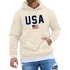 Hooded Sports Tracksuit Unisex Running Outfits Long Sleeve Pullover Hoodies Sweatshirt