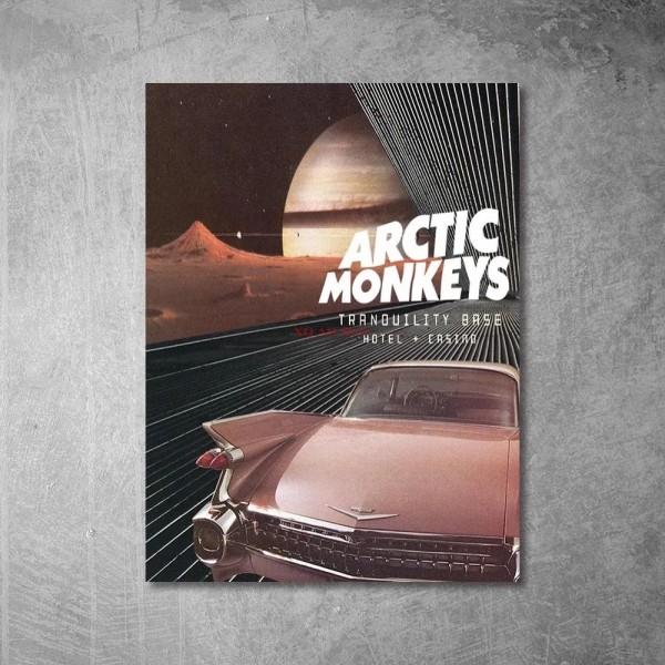 Постер музыкального альбома Arctic Monkeys AM Любимый альбом худшего кошмара, картина на холсте, принт, настенная HD картина, искусство для гостиной, домашний декор