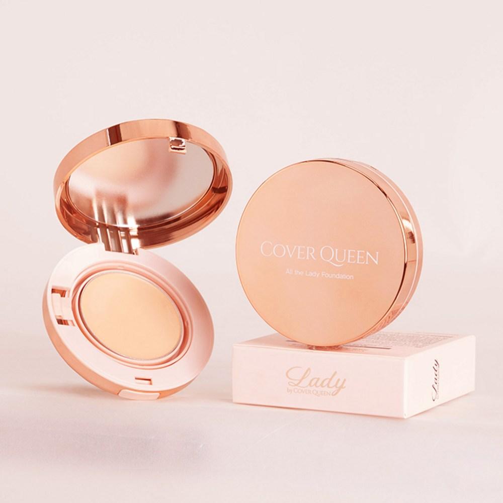 Тональная основа Cover Queen All the Lady Cover Pact, 1 сменный блок, 1 набор, нет. 21