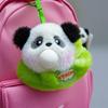 12 см 1 шт. подвеска в виде панды, плюющая пузыри, панда, плюшевый брелок, маленькая фигурка, рюкзак, подвесное украшение, кукла