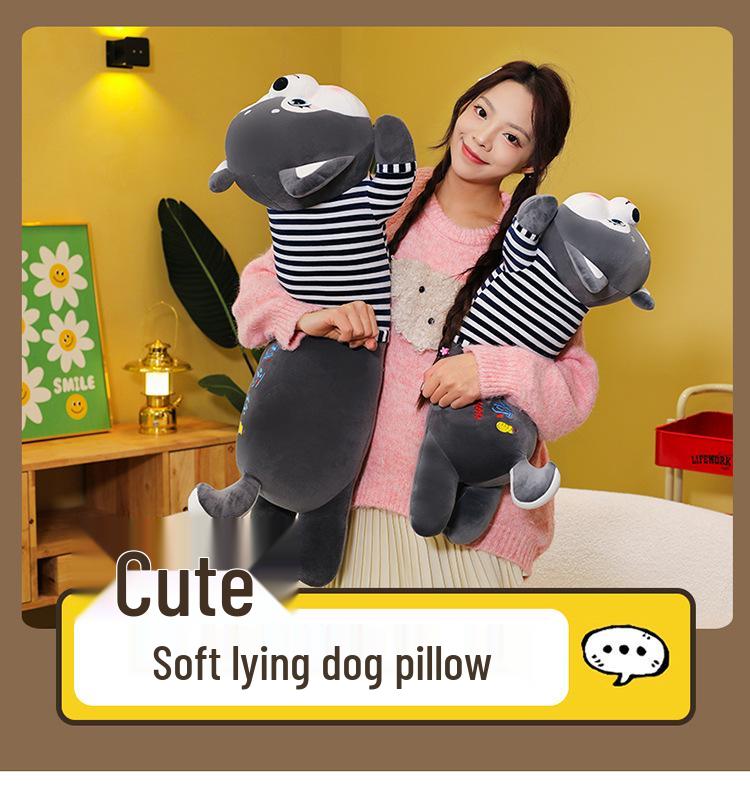 Плюшевая подушка Хаски Сиба-ину: Милый подарок для парня/девушки