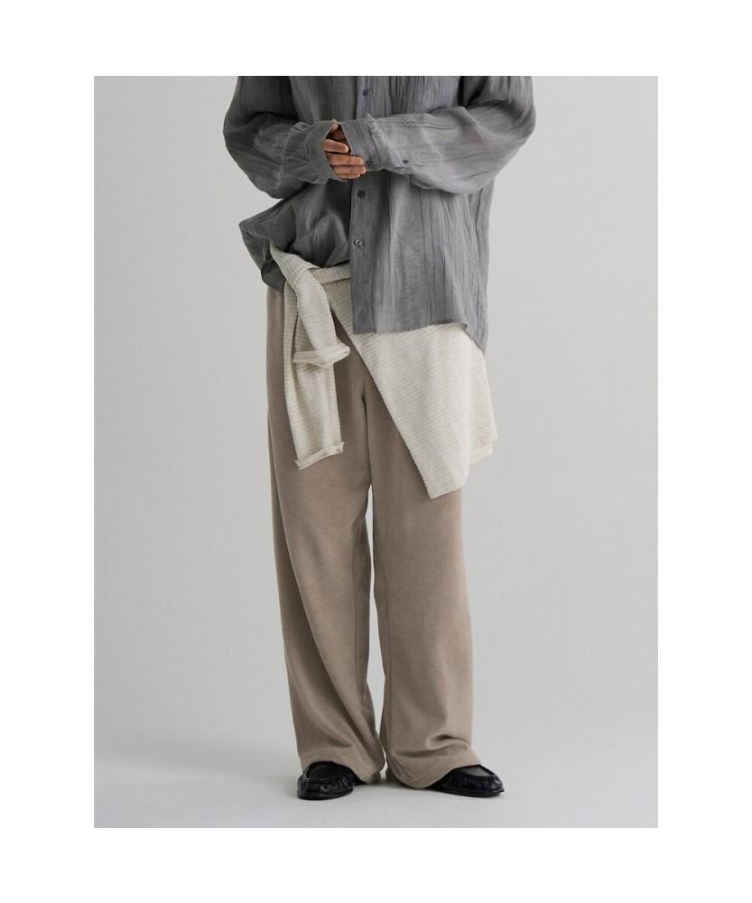 8SECONDS Jersey Wide Fit Easy Pants Beige