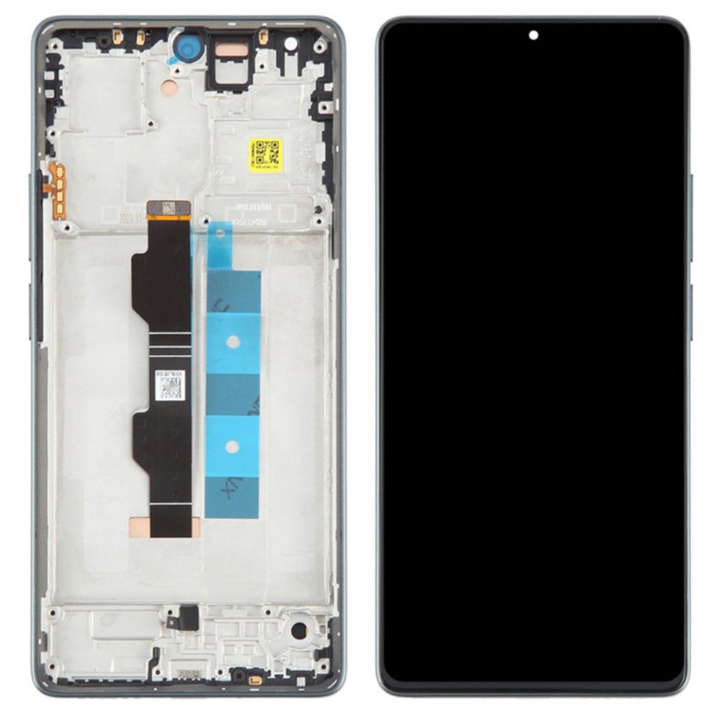 For Xiaomi Redmi Note 13 Pro 4G/Poco M6 Pro 4G Grade C OLED Screen and Digitizer Assembly+Frame Spare Part (Without Logo)