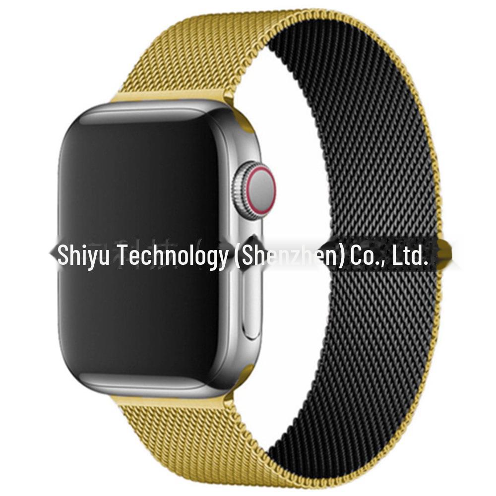 Совместимый металлический ремешок-петля для Apple Watch Series 5-9, SE