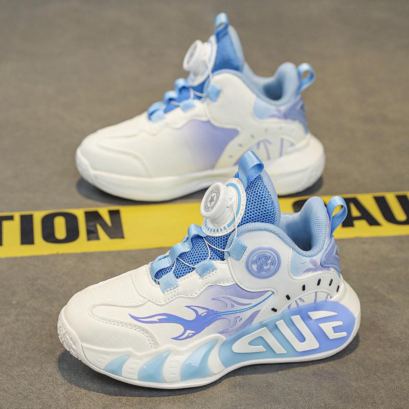 Дышащие кожаные кроссовки для девочек 2025 года для баскетбола и бега