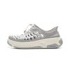 Li Ning EVA Модные спортивные дышащие упругие кроссовки унисекс Светло-серые AZGV167-1