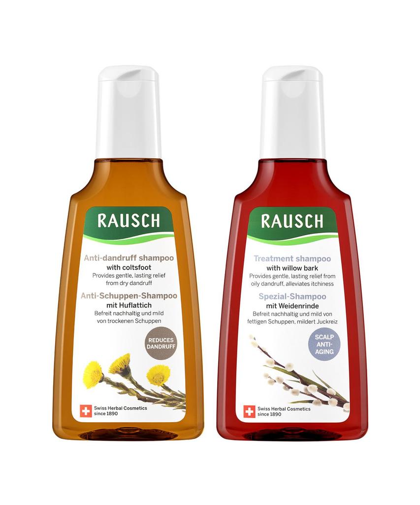 Coltsfoot Anti-Dandruff Shampoo 200ml + Willow Bark Treatment Shampoo 200ml