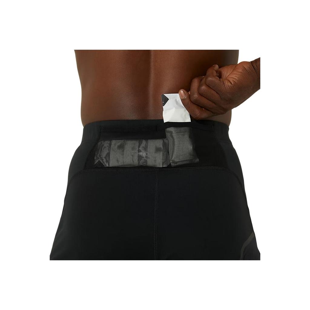 Asics Спортивные брюки Slim Fit с логотипом и шнуровкой, мужские брюки, черные 2011D089-001