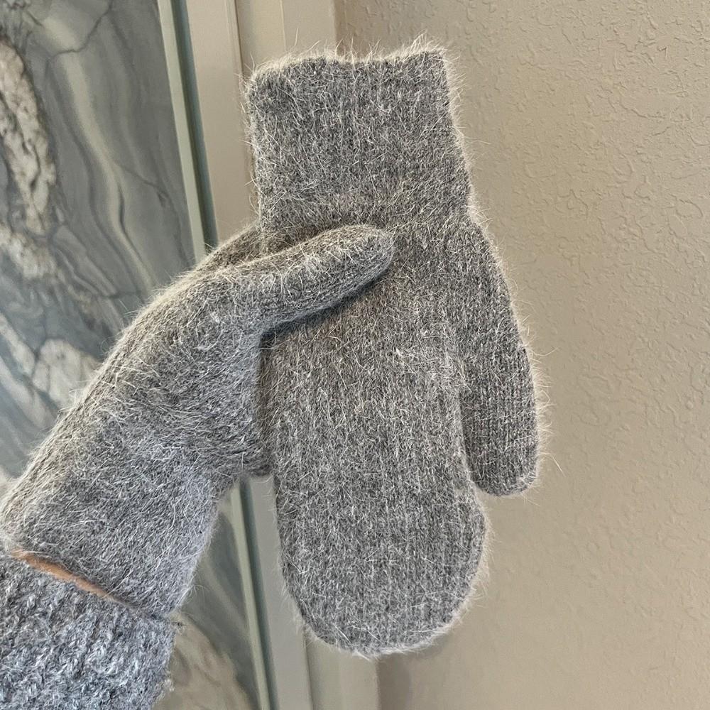 Ветрозащитные плюшевые варежки Утолщенные перчатки с полными пальцами Новые теплые перчатки Зима