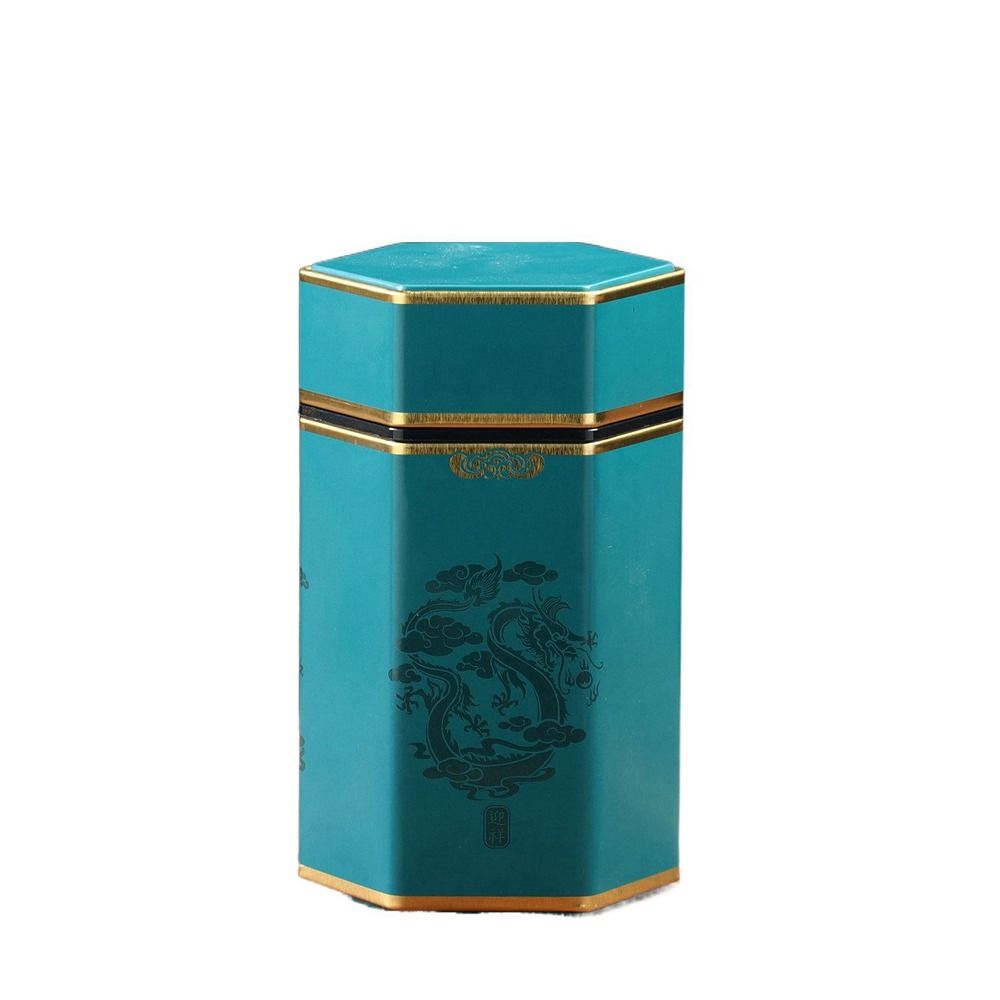 Container Tea Set Accessories Hexagonal Empty Tea Organizer Tea Pot Tea Storage Tank Tea Box