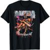 Официальная футболка Pantera 'Cowboys From Hell' с коротким рукавом и скелетом, едущим верхом