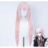 Anime 60cm Women Wigs Game Arknights Ansel Cosplay Wig Long Pink Wigs Heat Resistant Synthetic Wig