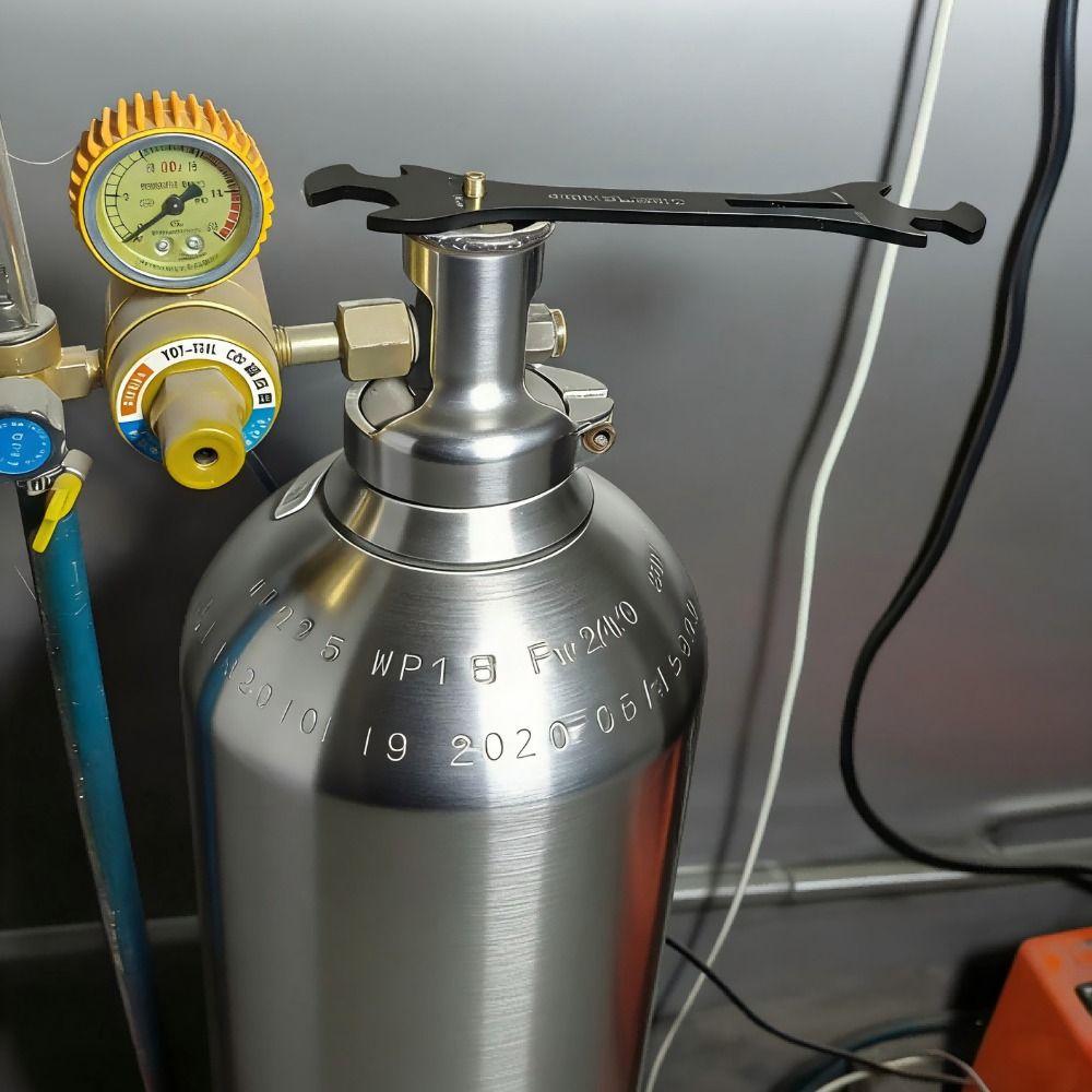 Steel Gas Cylinder Wrench Professional Pressure Reducer Wrench Gas Bottle Tool  Maintenance