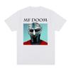 MF Doom Хип-хоп Винтажная футболка Классическая Ретро Хлопковая Мужская футболка Новая Футболка Женские Топы