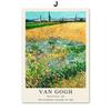 Vintage Van Gogh Oil Painting Works Flower Landscape Posters Wall Art Canvas And Prints Wall Pictures For Living Room Home Decor