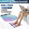 Бытовой массажер для ног EMS, беспроводной пульт дистанционного управления, микротоковая стимуляция мышц ног и рук, массажная терапия