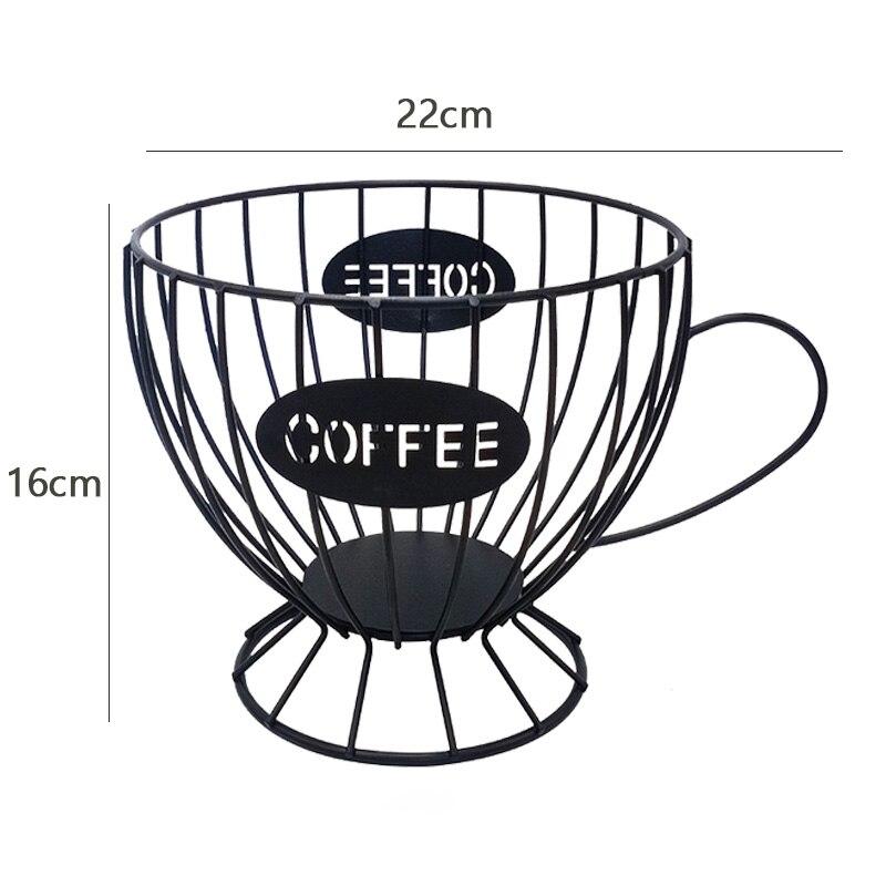 Кофейная капсула, держатель для чашки, полая корзина для хранения кофе, органайзер для фруктового кофе, аксессуары для кофе