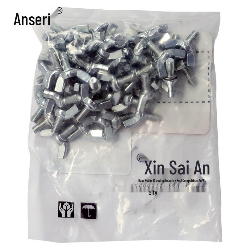 Оцинкованные болты-бабочки Anseri M5x10мм
