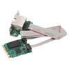 M.2 Network Card 2.5G 1000 100Mbps Ethernet Adapter RJ45 Port Gigabit Network Card for Desktop Server Workstation