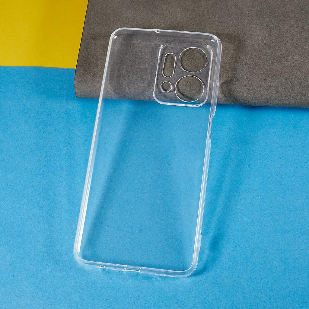 Противоударный чехол для Honor X7a 5G/4G Мягкий ТПУ чехол Прозрачный 1,5 мм Чехол для телефона