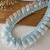 Luxury Blue Lace Trim Ruffle Flounce for DIY Dress Decoration
