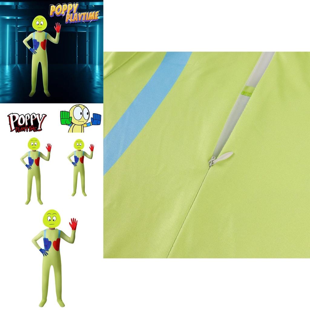 Веселый детский костюм-боди Poppy Playtime для вечеринок и косплей-мероприятий