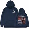 Rapper Paulo Londra Homerun Graphic Hoody Men Women Hip Hop Vintage Loose Sweatshirts High Quality Casual Fleece Hoodie Pullover