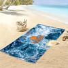 New York Knicks Print Beach Towel, Large Soft Quick Dry Towel for Beach Camping Swimming
