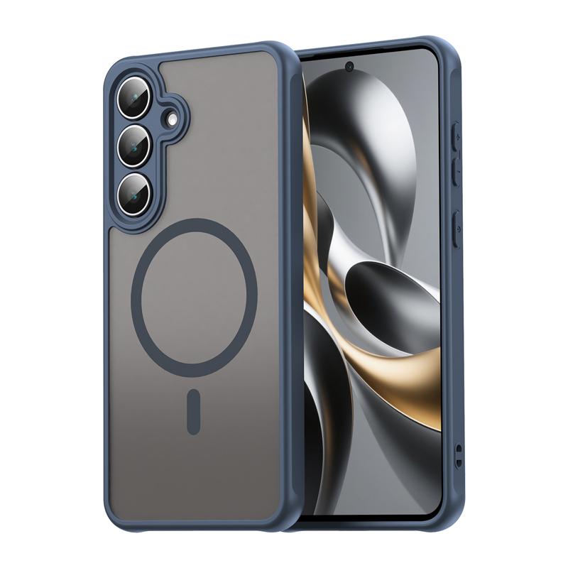 Чехол для Samsung Galaxy S25 FE Полупрозрачный Матовый Матовый PC+TPU Защита от отпечатков пальцев Полупрозрачная Крышка для Galaxy S25 fe