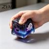 Unique Board Game Dice Accessories Halloween Ghost Squeeze Cube, Glitter Slow Rising Fidget Toy, Rebound Pinch Toys Soft Decompression Sensory Toy for