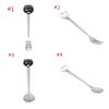 Stainless Steel Cartoon Spoons Cute Cat Coffee Spoon Tea Fork Tool