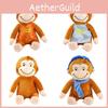 Adorable Curious George Plush Toy For Kids Soft And Cuddly Stuffed Animal Doll