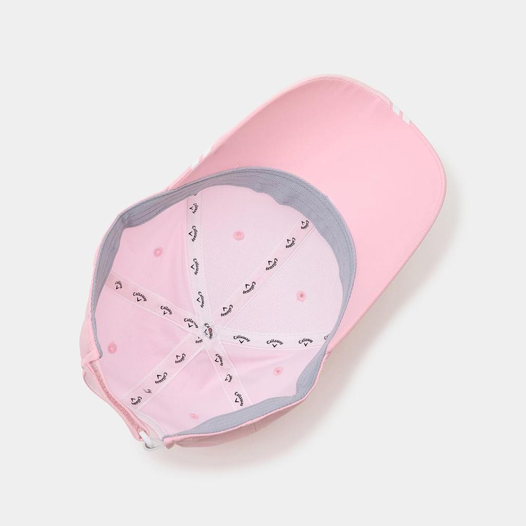 [Callaway] Женская кепка (Логотип бренда, Регулируемый размер)  Кепка для гольфа C24191200 1091Розовая