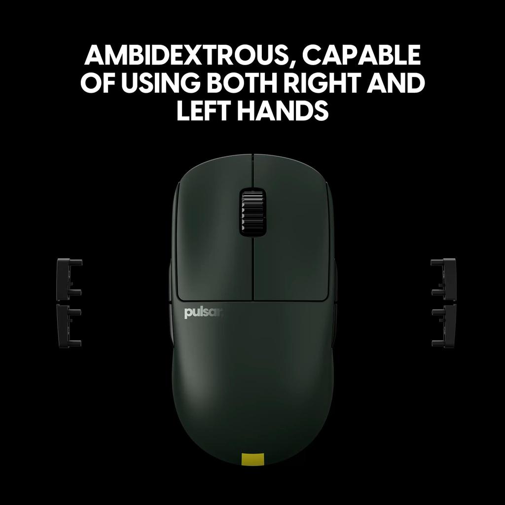 Pulsar Gaming Gears X2A eS Wireless Gaming Mouse Ultra Light 69g Symmetrical 2.4Ghz 1ms 26000 DPI Optical Sensor PAW3395 Domestic Genuine Product