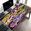 Saint Seiya Print Mouse Pad, Anti‑Slip Desktop keyboard Mat, for PC Laptop Gaming Working Daily Use, Cool Festival Surprise Gift