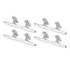 4PCS 4in Dock Cleat 316 Stainless Steel High Polished Boat Mooring Cleat for Yacht Ship Marine Desk