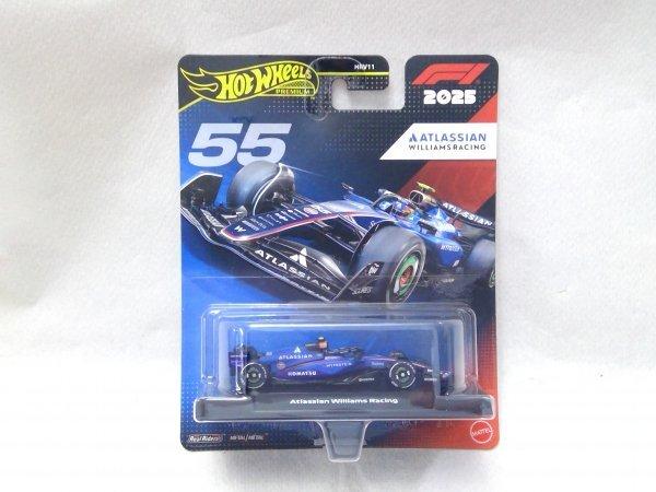 Hot Wheels Премиум Atlassian Williams Racing F1 2025