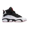 Jordan 6 колец Черный Спортзал Красный GS 323419-012