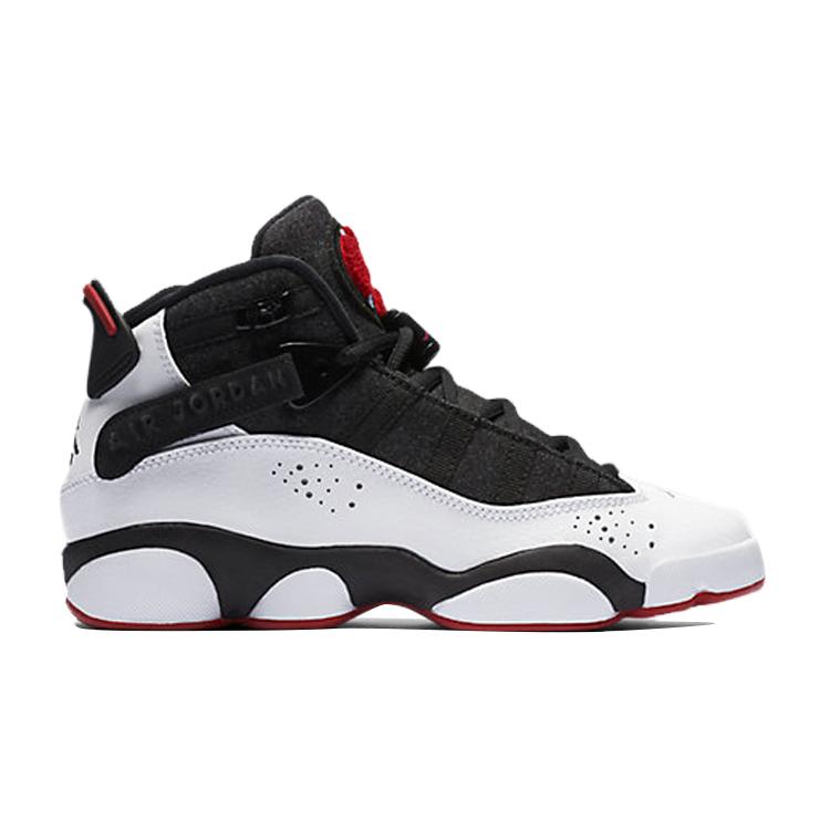 Jordan 6 колец Черный Спортзал Красный GS 323419-012