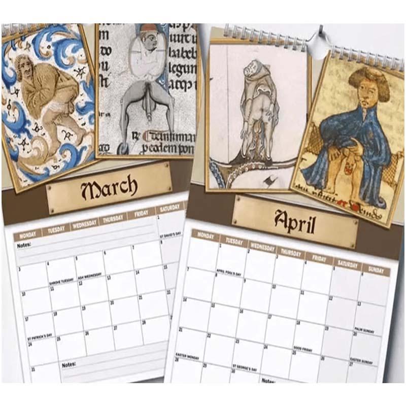 2025 Inventory Calendar, Thick Paper, To-Do List And Notes, Planning Organizing Wall Calendar for Thanksgiving and Christmas Gifts, Inventory Schedule