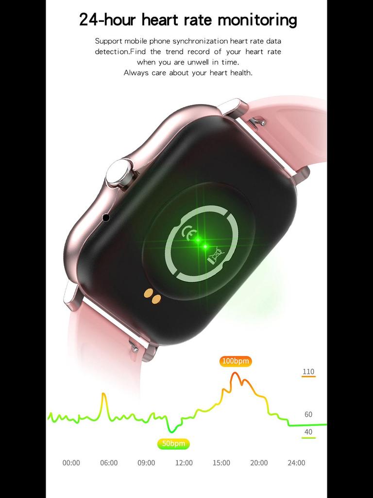 Умные часы Y13: Экран 1,83 дюйма, спортивный браслет, звонки по Bluetooth, шагомер, пульсометр