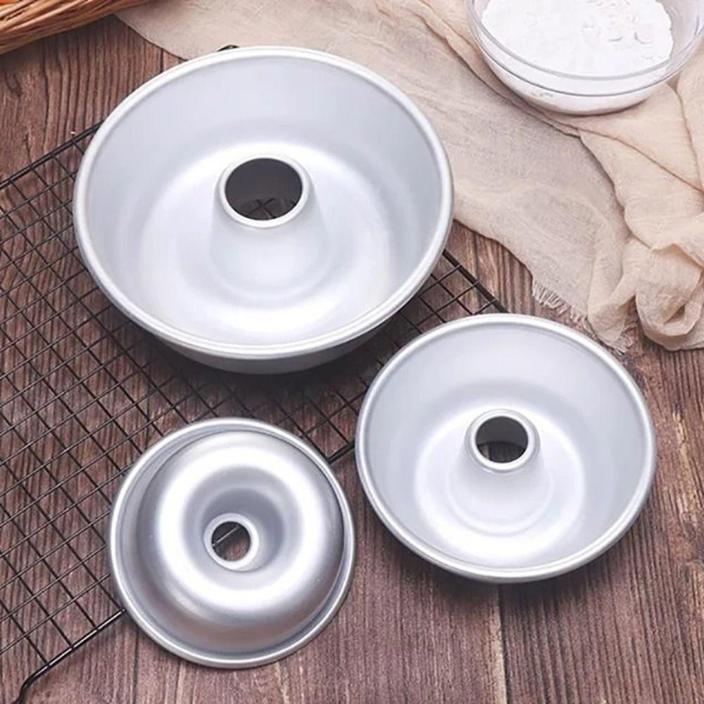 Hollow Cake Mold Ring Donuts Mold Aluminum Ring Tools Pan Cake Tin  Cake
